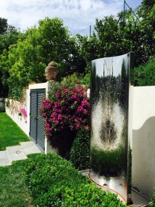 Mise en place d'une fontaine